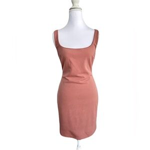 re:named Blush Pink Mesh Mini Dress Medium NWT